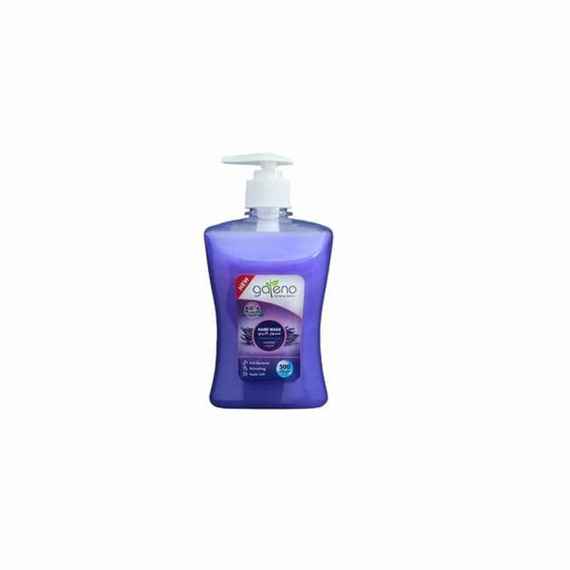Galeno Anti-Bacterial Liquid Hand Wash, GAL0290, Lavender, 500ml