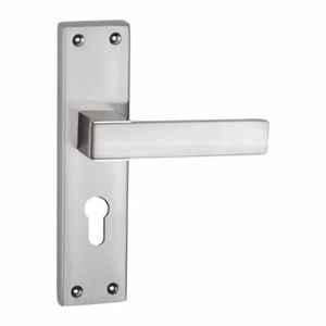 Harrison 72x25x38mm Jaguar Zinc S/C Finish Mortise Handle Set, 87508