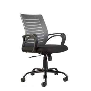 CELLBELL Desire C104 Fabric Medium Back Grey Ergonomic Chair, CBHKFOC1100