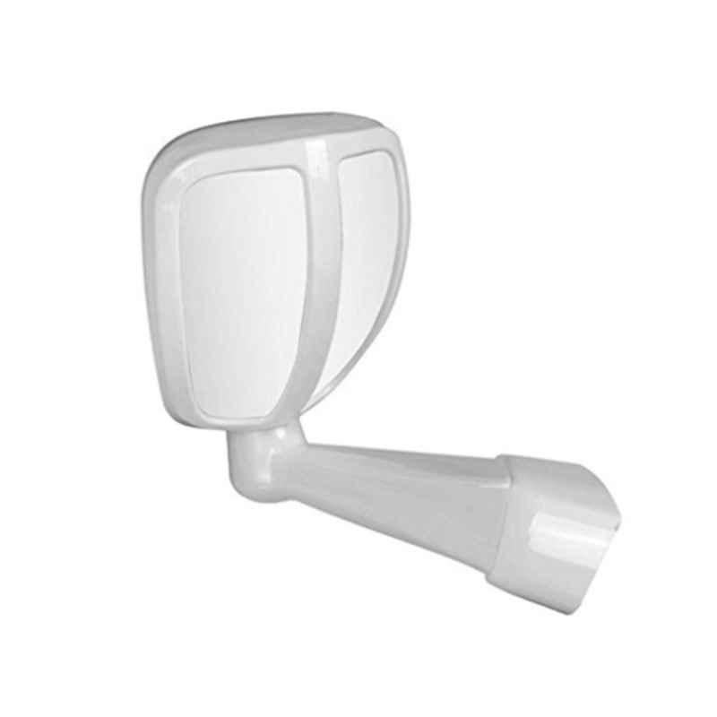 SureStrive ABS Plastic White Heavy Quality Front Side Fender Angle View Bonnet Blind Mirror for Ford Endevour New-picture-22