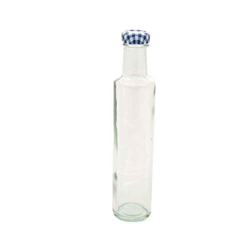 Kilner 250ml Glass White Round Dressing Bottle, 0025.573