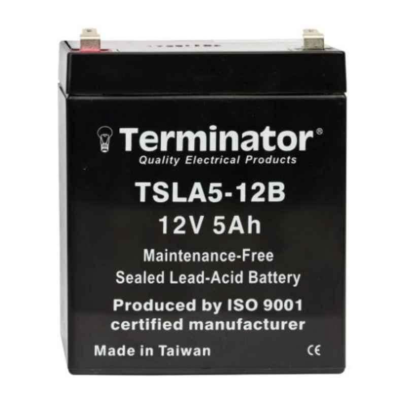 Terminator 5Ah SLA Battery, TSLA5-12B