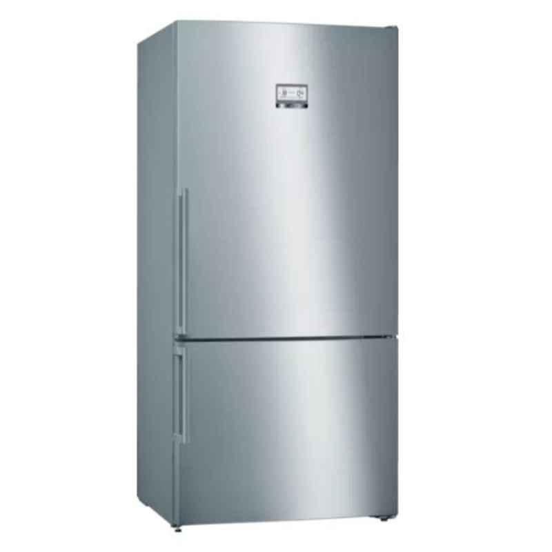 Bosch Series-6 620L Stainless Steel Silver Fridge, KGN86AI30M