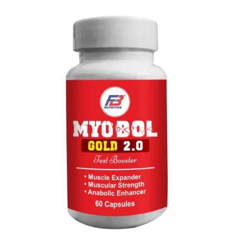 FB Nutrition Myobol 60 Capsules Gold 2.0 Test Booster, FBNMB60CAP