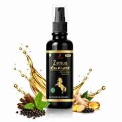 Zenius India 50ml Xtra Power Oil with Malakangani, Lavanga & Base Sesame Oil for Improves Mens Reproductive Health & Enhances Stamina