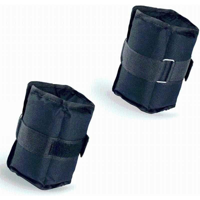 Matrica Black 0.5kg Adjustable Ankle Weights & 0.5kg Wrist Weight
