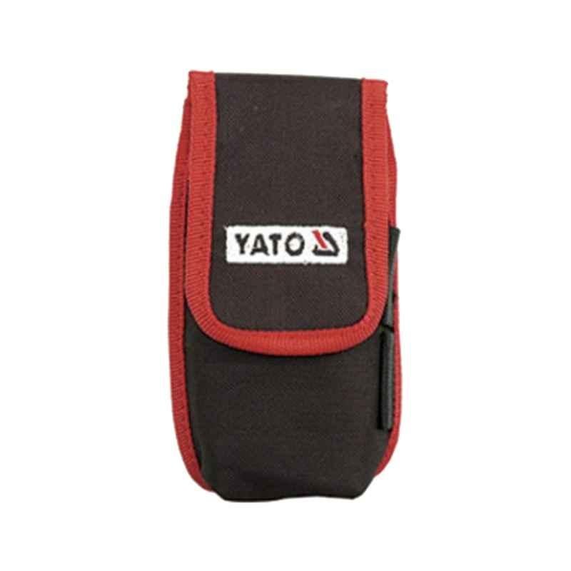 Yato Nylon Red & Black Mobile Phone Pouch, YT-7420