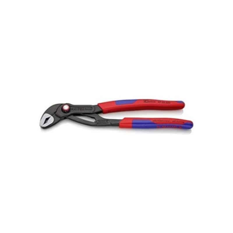 Knipex 250mm Plastic Red, Blue & Black Water Pump Plier, 8722250