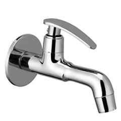 IRIS 8x2 inch Brass Chrome Finish Arrow Long Body Sink Bib Cock