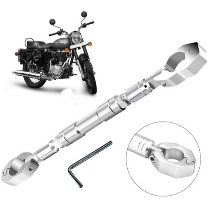 Auto Pearl Aluminium Multicolour Motorcycle Handlebar Middle Rod for Bullet-350-New