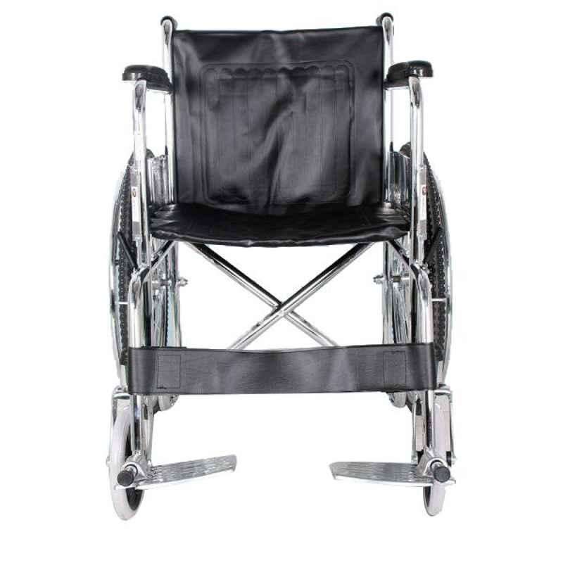 Mediva Economy Chrome Plated Wheelchair, MHL-1002