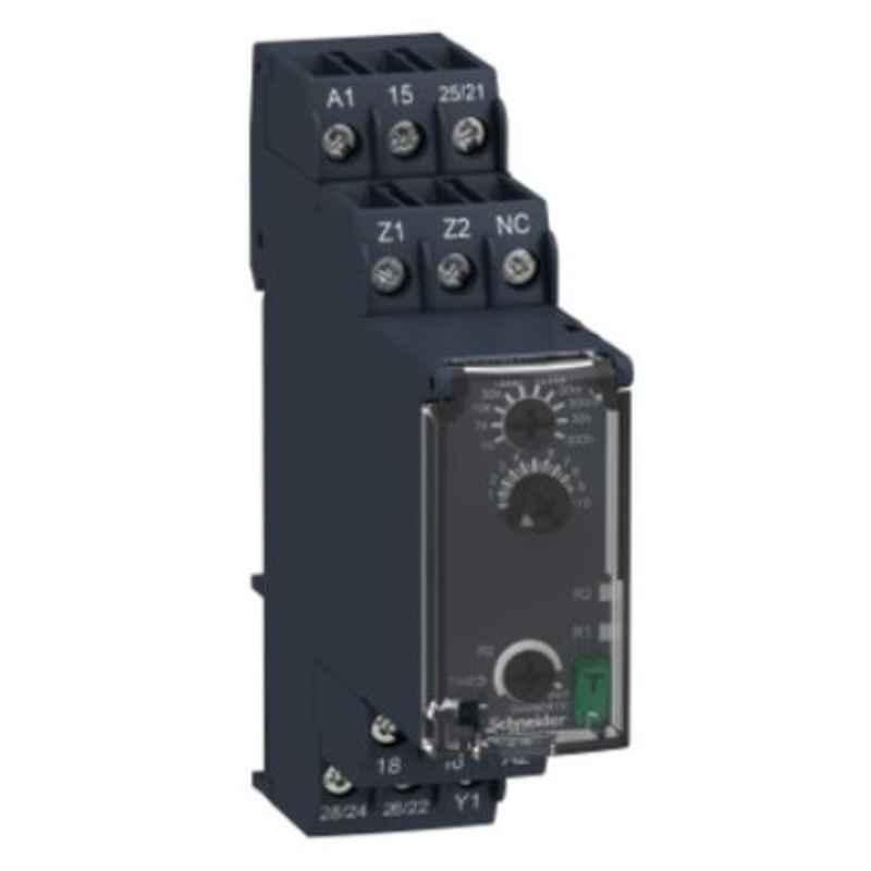 Schneider 24-240 VAC 2 C/O On & Off Delay Timing Relay, RE22R2AMR