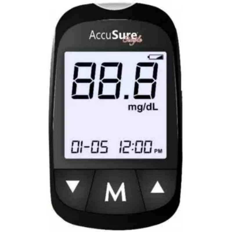 Accusure Simple Blood Glucose Monitor with 25 Strips