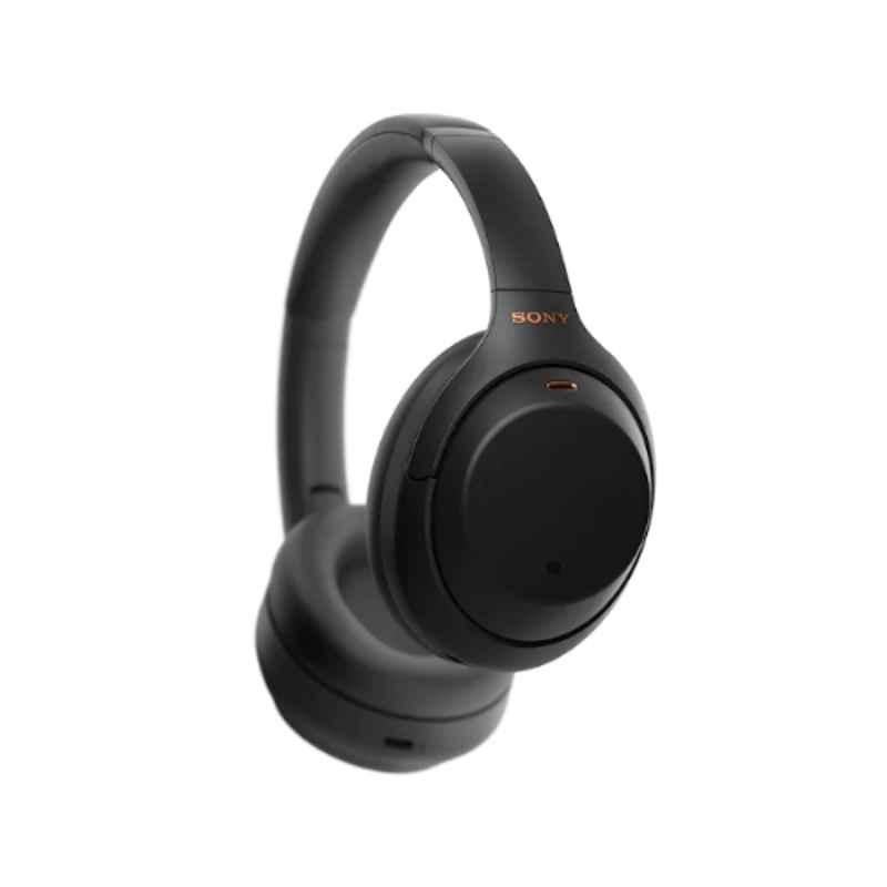 Sony 40mm Black On-ear Wireless Headphone with Noise Cancellation, WH-1000XM4
