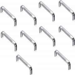 Onmax Stainless Steel Handle for Cabinet, Drawer, Almirah & Wardrobe,  SSCB0106 (Pack of 10)