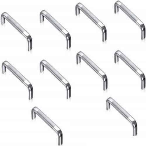 Onmax Stainless Steel Handle for Cabinet, Drawer, Almirah & Wardrobe,  SSCB0106 (Pack of 10)