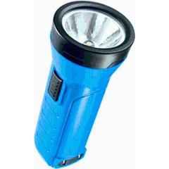 DP 0.5W 11.5cm ABS Blue Rechargeable LED Torch, DP-9139