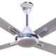 Orient Quadro Ornamental 70W Silver Blue Ceiling Fan, Sweep: 1200 mm