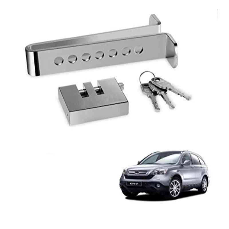 Kozdiko Stainless Steel Clutch & Brake Pedal Throttle Adjustable Anti Theft Car Lock for Honda CR-V