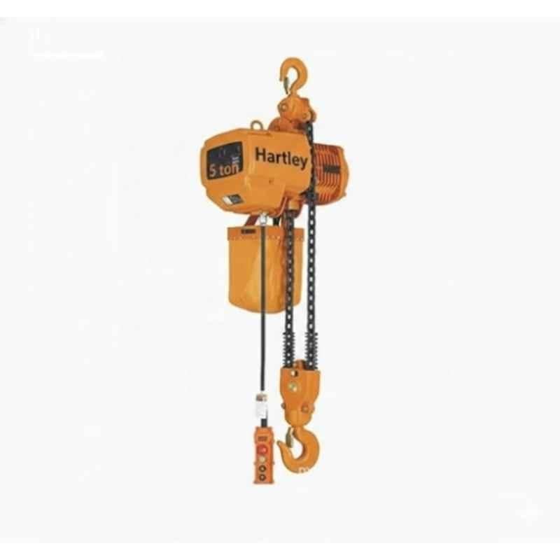 Hartley HHBB 5 Ton 6m Electric Double Fall Chain Hoist