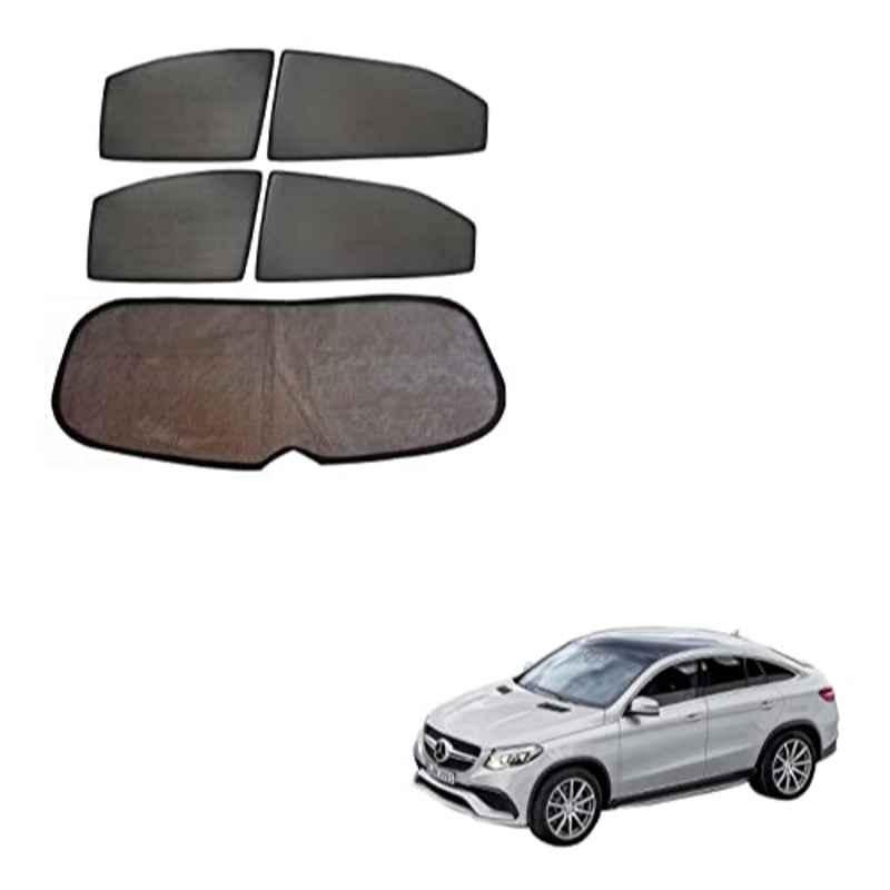 Kozdiko 5 Pcs Mesh Black Fixed Window & Rear Sun Shades Set for Mercedes Benz B-Class