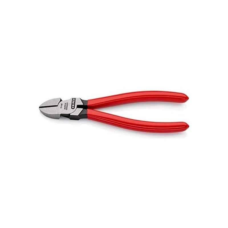 Knipex 6.4x2x0.65 inch Red Diagonal Cutter , 7001160