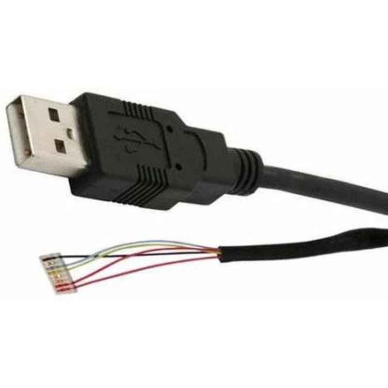 RANZ Cable 1.5m Black Micro Usb Cable for with Morpho Device