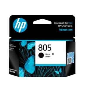 HP 805 Black Original Ink Cartridge, 3YM73AA