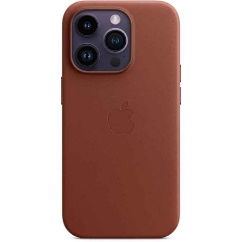 Apple iPhone 14 Pro Umber Leather Case with MagSafe, MPPK3ZE/A