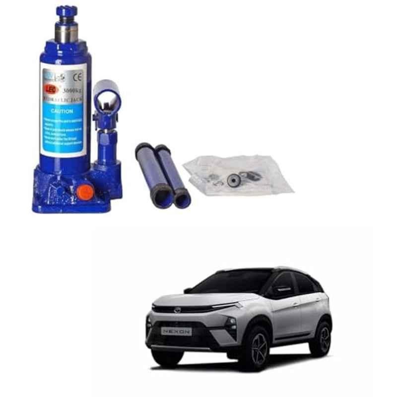 Kozdiko 3 Ton Hydraulic Bottle Jack for Tata Nexon Facelift (2023-Present)