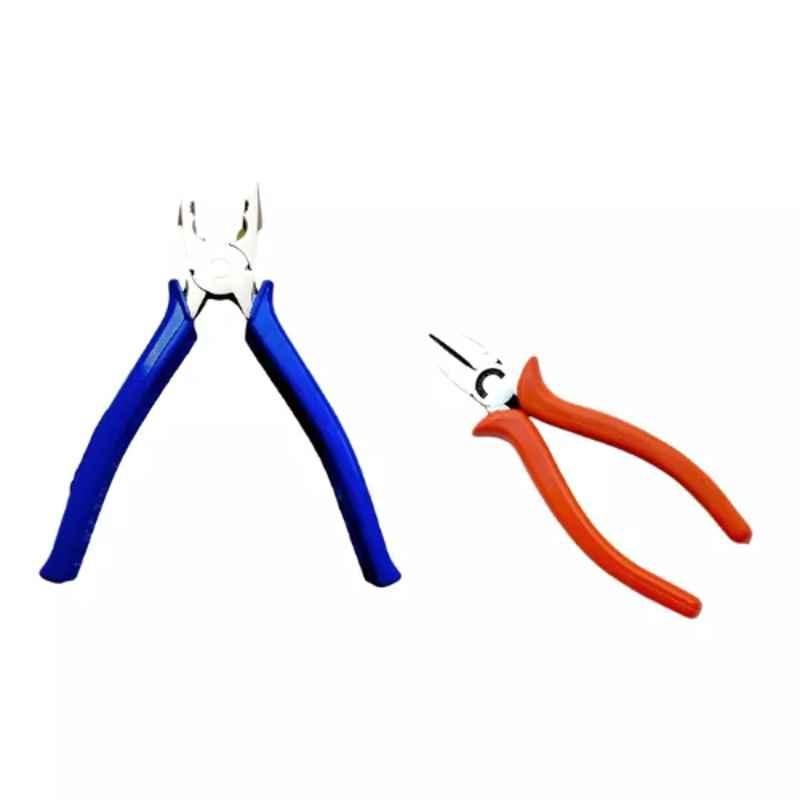 Sky Blue 2 Pcs 7.8 inch Lineman Plier Combo, SBE_PLIER_COMBOS_COMBO_144