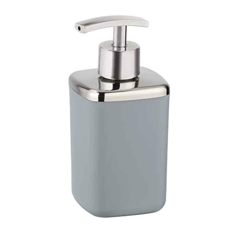 Wenko Barcelona 370ml Thermoplastic Elastomer Grey Soap Dispenser, 23963100