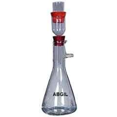 ABGIL 250ml Borosilicate Glass Filtering Apparatus with Filter Flask, ABG1148