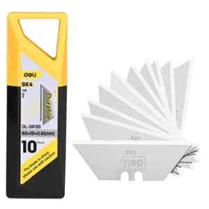 Deli DL-DP30 10 Pcs SK4 Carbon Steel Heat Treated T-Type Blade Set for Utility Knife