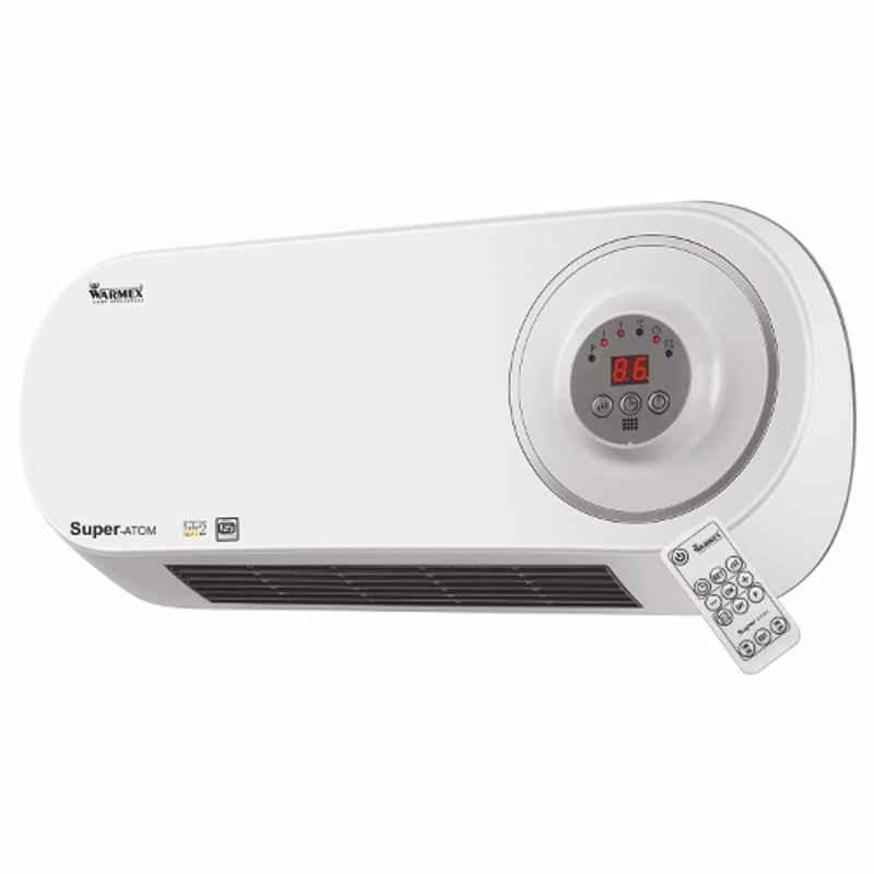 Warmex Super Atom 2000W White & Grey Infrared Room Heater with Remote