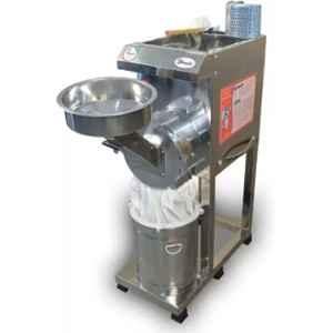 Classic 3HP Stainless Steel Pulveriser Fully Automatic Domestic Atta Chakki, Atta Maker, Ghar Ghanti for Grains & Masala