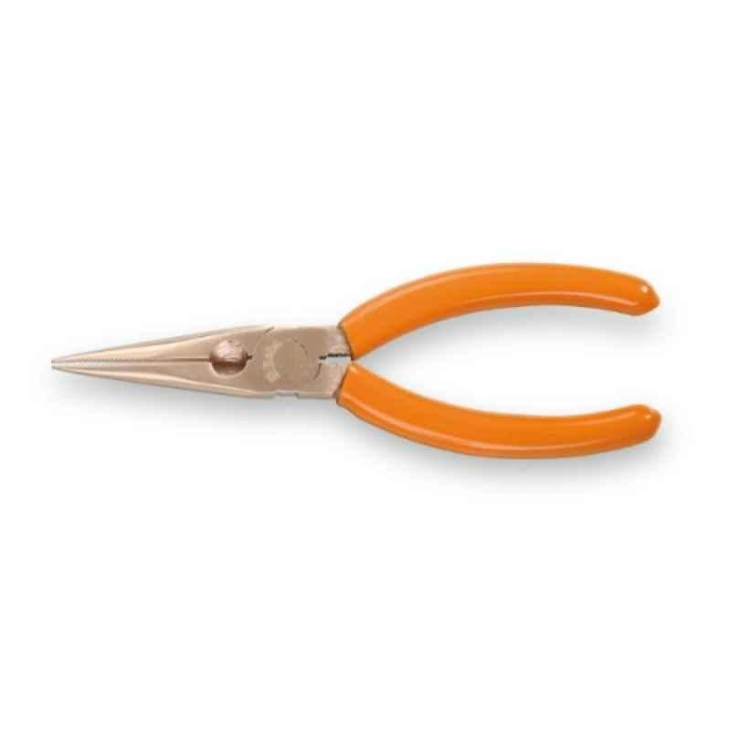Beta 1166BA 150mm Sparkproof Extra Long Needle Knurled Nose Plier, 011660815