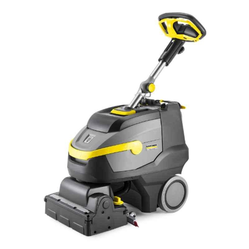 Karcher 500W 21Ah Battery Operated Compact Walk Behind Scrubber Drier, BR 35/12 C BP Pack