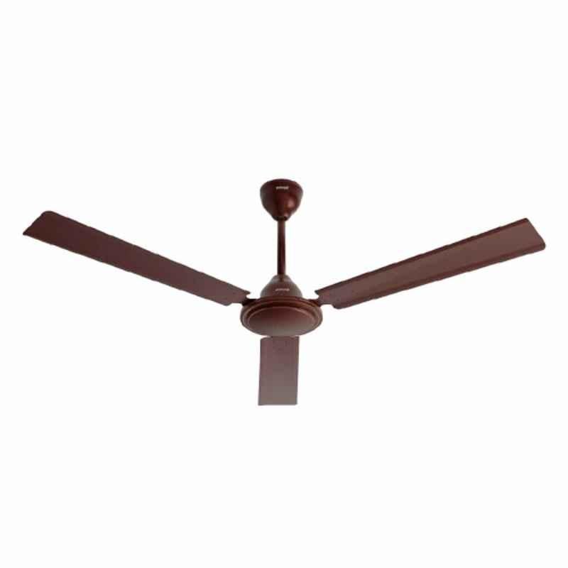 Zunvolt Thundermax 50W Brown Ceiling Fan, Sweep: 1200 mm