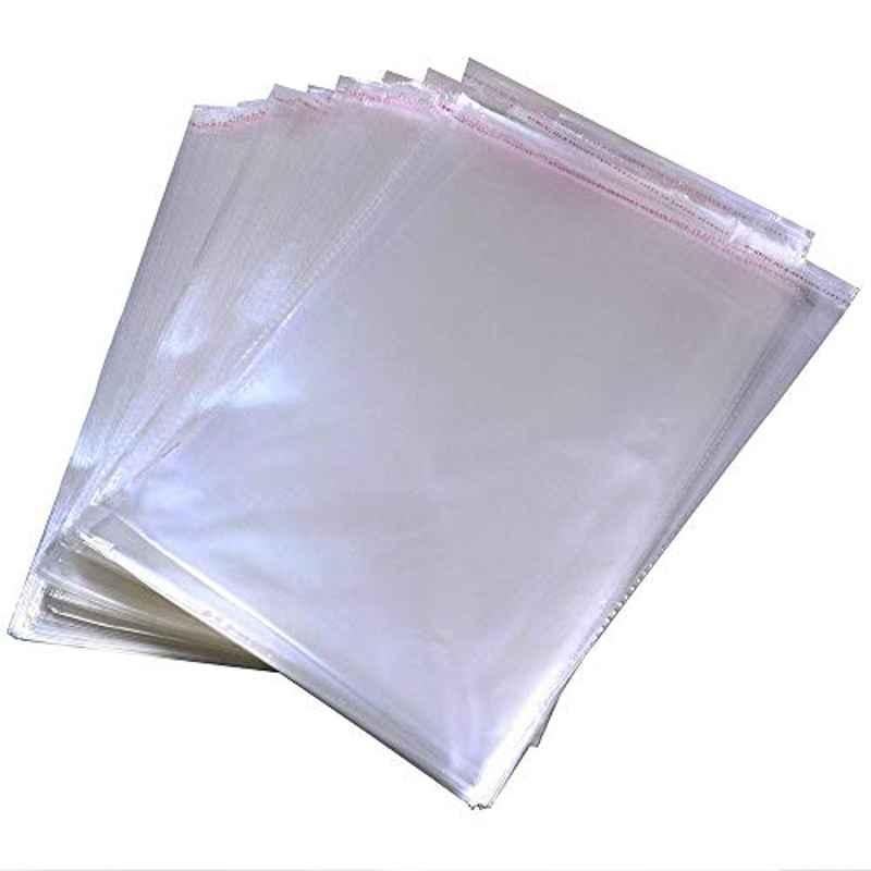 Borningfire 10x13 inch Plastic Clear Resealable Cellophane Bag (Pack of 100)