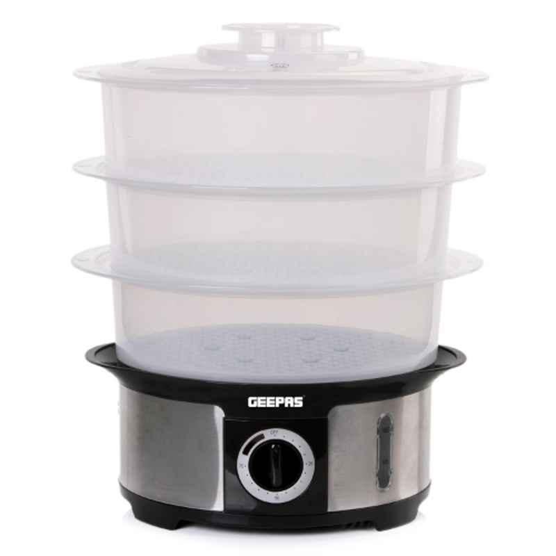 Geepas 1000W 12L Food Steamer, GFS63025UK