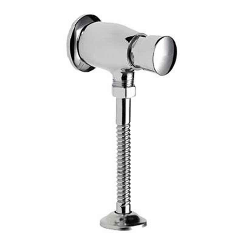 Hindware Stainless Steel Chrome RD Prismatic Urinal Flush Valve, F310008CP