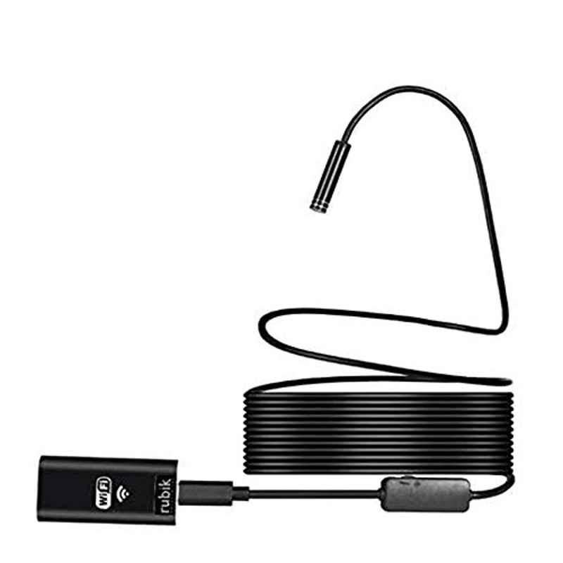 Rubik 720p 8 LED 5m Wi-Fi Endoscope Camera, RWES720-1