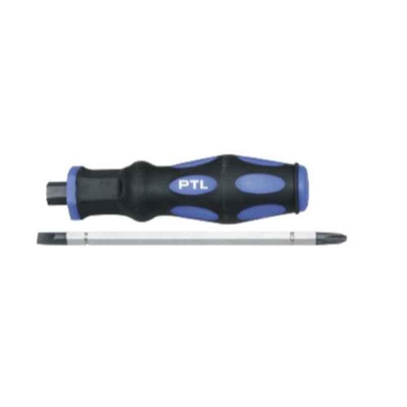 Pye 100x6mm PLT 2-Colour Screw Driver with Comfortable Handle, 5076 (Pack of 20)