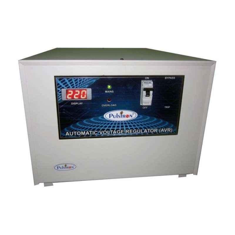 Pulstron PTI-10095B 10kVA Single Phase Stabilizer with Bypass for Mainline