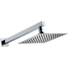 Buy IRIS 8x8 inch Stainless Steel Chrome Finish Ultra Slim Square