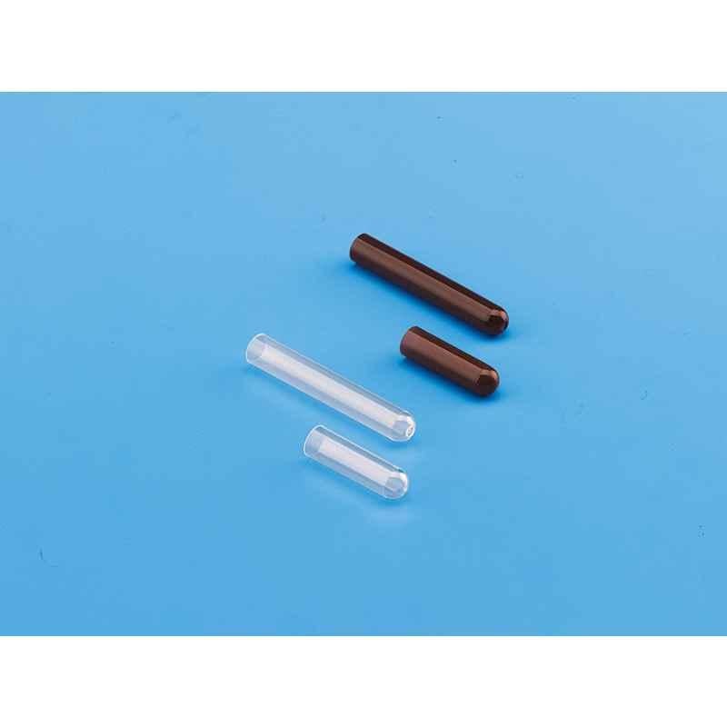 Tarsons 500 Pcs 12x75mm Polypropylene Ria Vial Set, 850071L