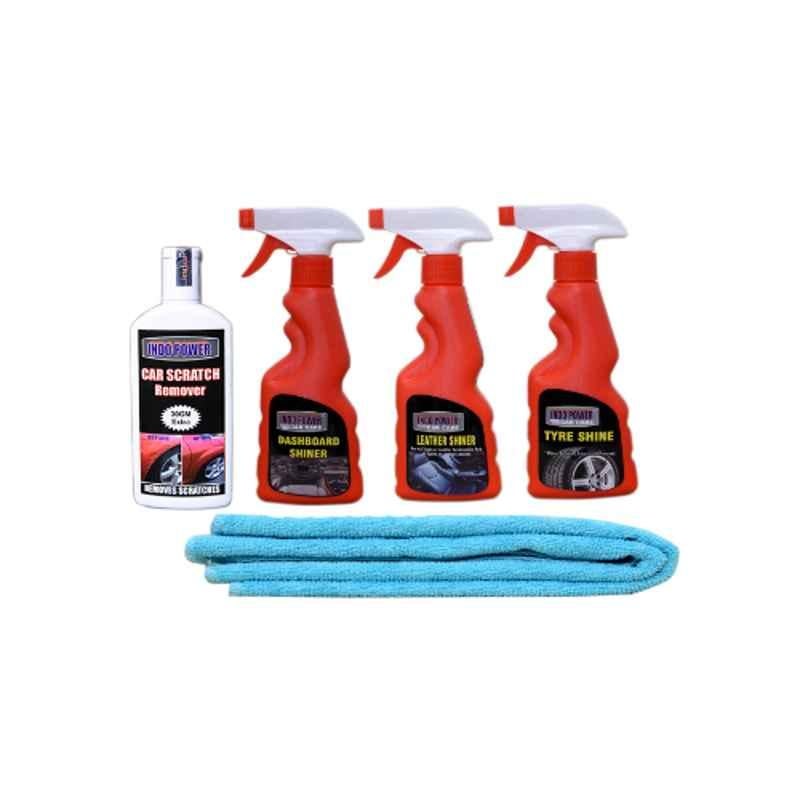 Indopower Ff734 1 Pc Car Cloth, Leather Shiner Spray, Dashboard Shiner Spray, Tyre Shiner Spray, Scratch Remover Kit, AHh736-picture-18