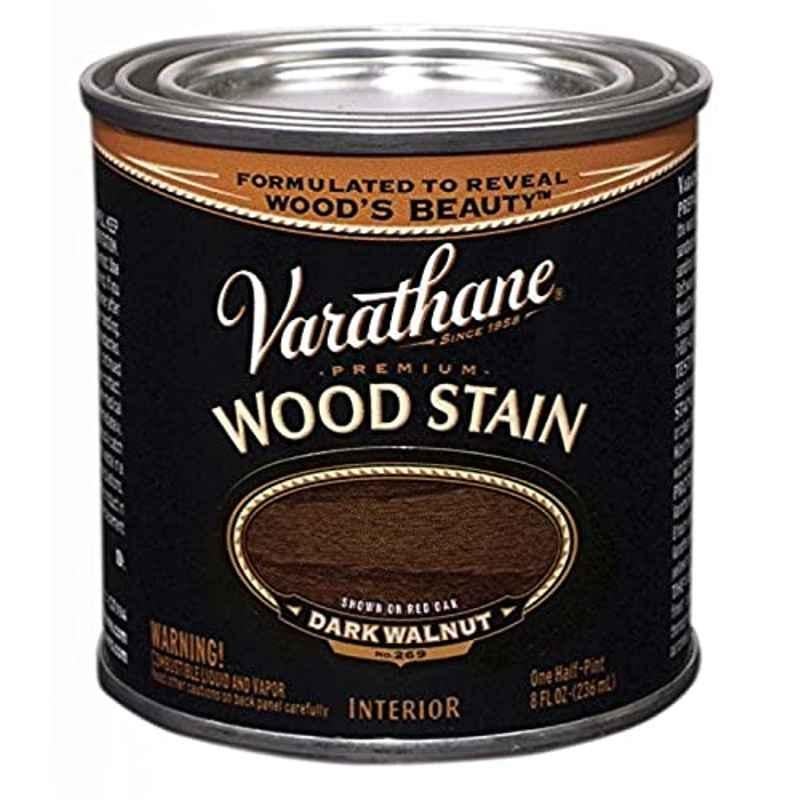 Rust-Oleum Varathane 236ml Wood Dark Walnut Premium Stain Coating, 211807