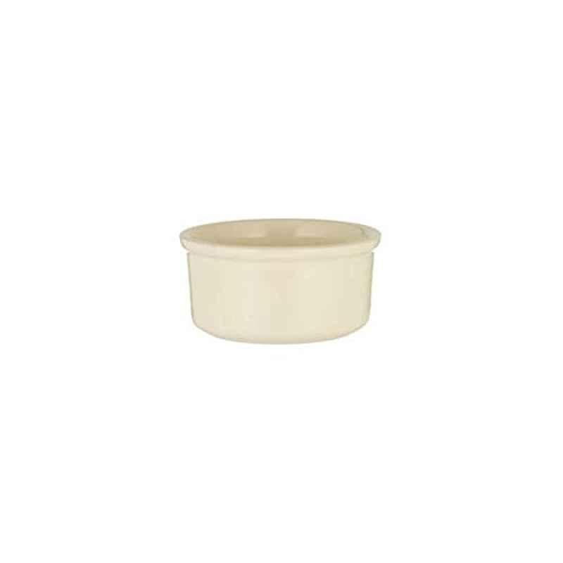 Mason Cash 2002.243 Stoneware Cream Round Ramekin Dish